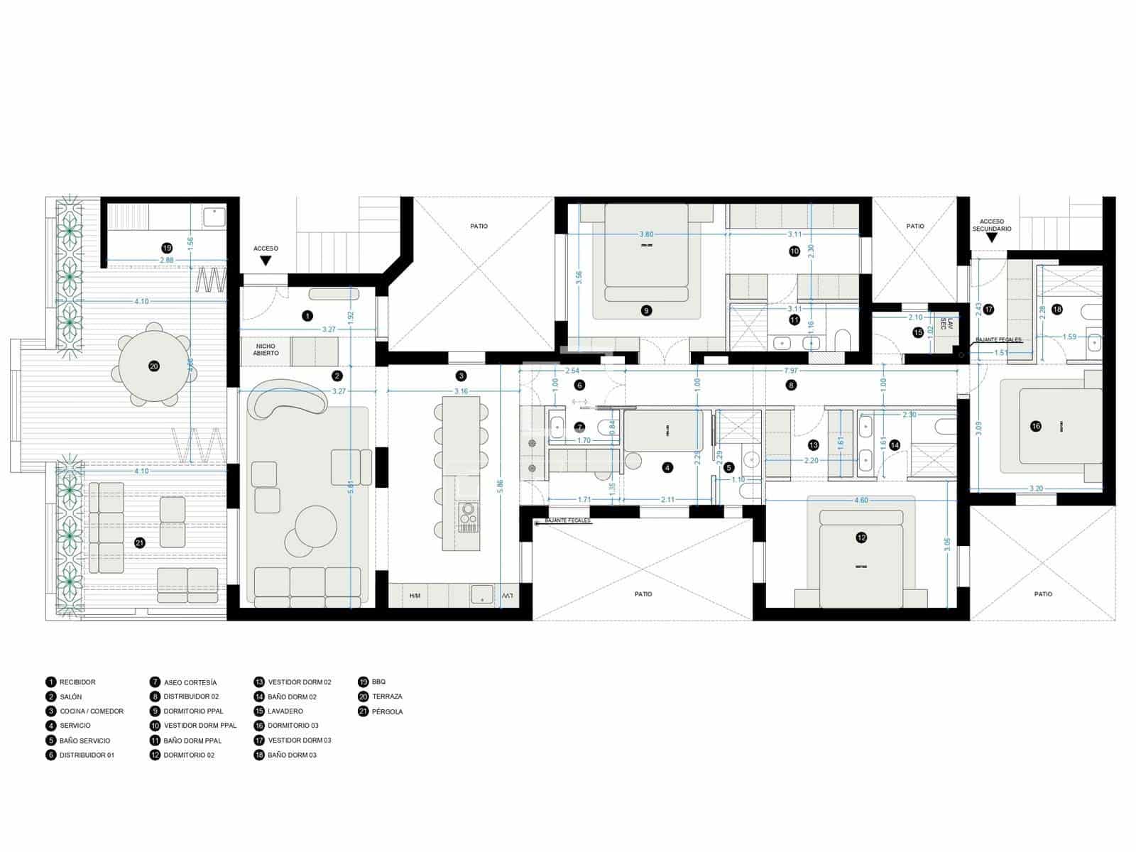 Ático en Madrid ciudad en venta - 3.490.000 € (Ref: 9654288)