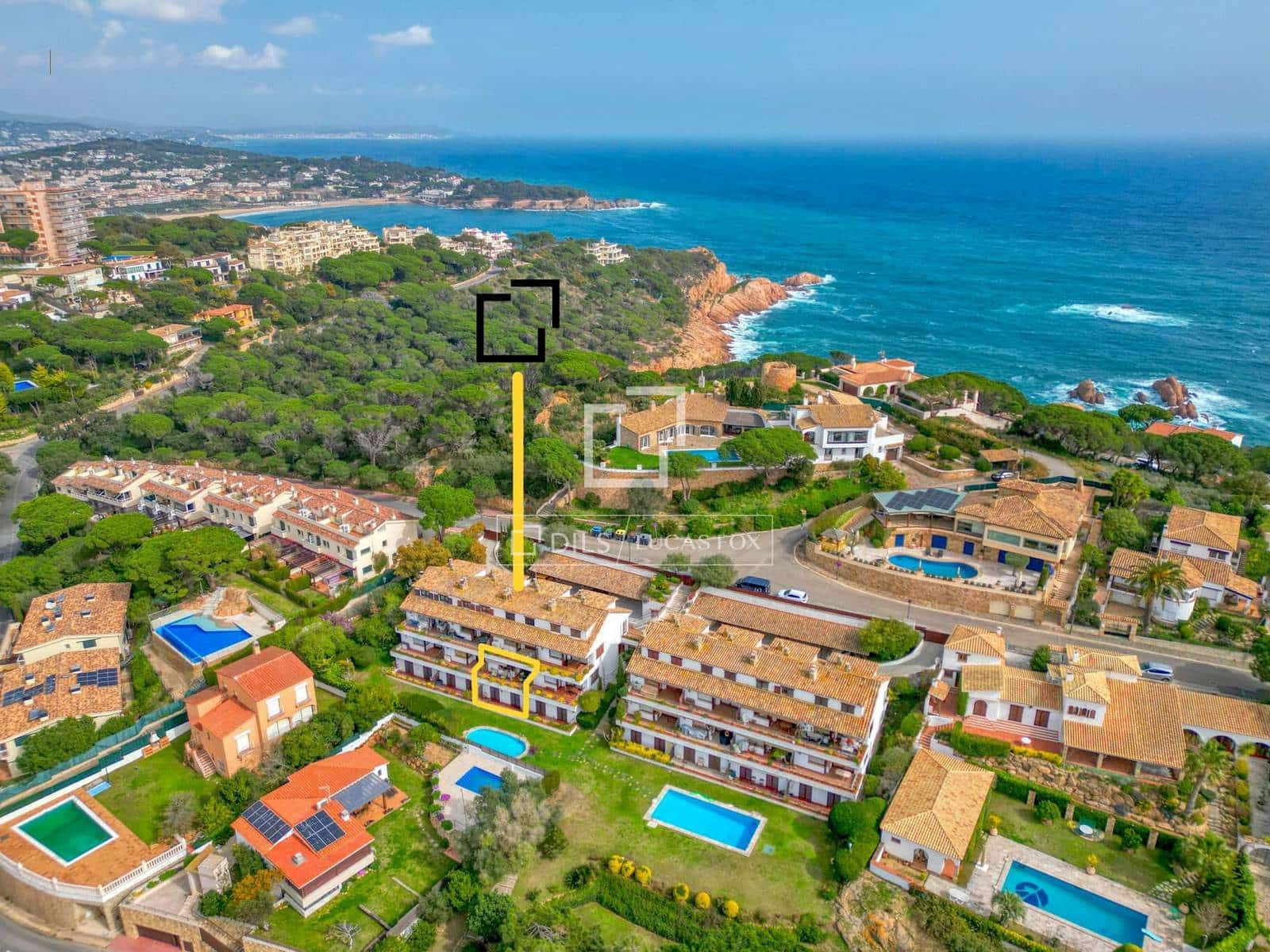 3 sovrum Lägenhet till salu i Sant Feliu de Guixols med pool garage - 625 000 € (Ref: 9664270)