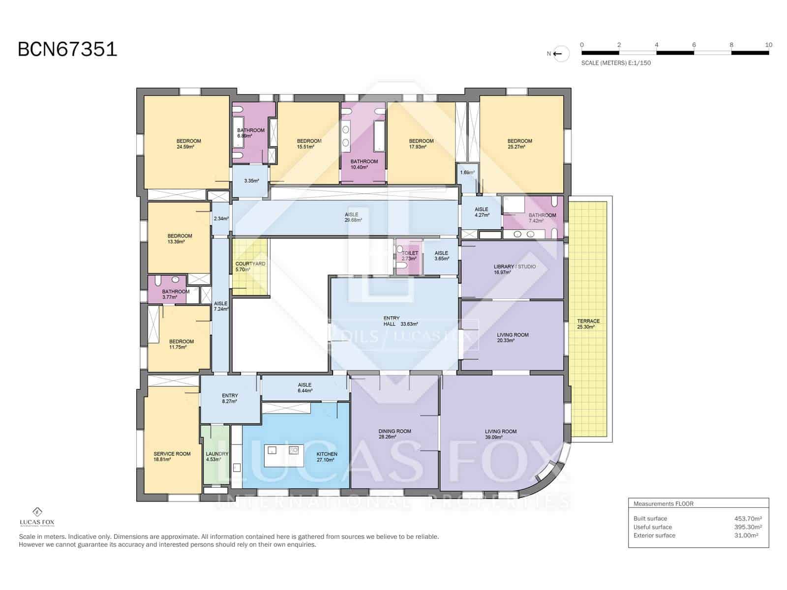 Apartamento de 6 habitaciones en Barcelona ciudad en venta - 4.400.000 € (Ref: 9665371)