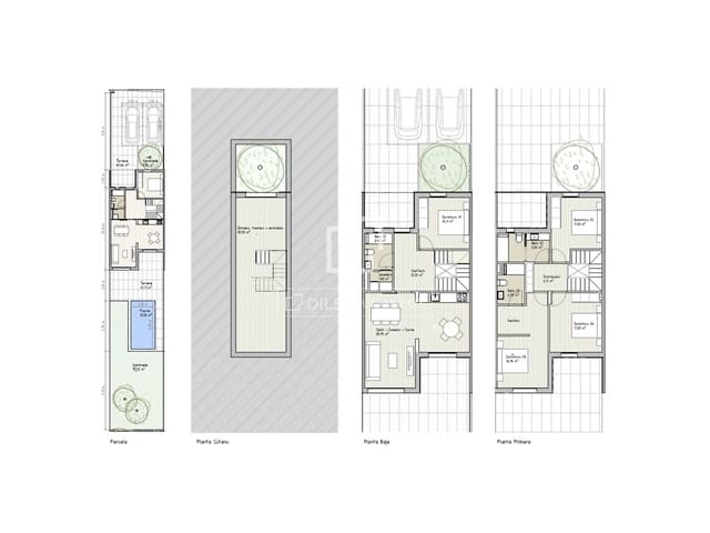 4 chambre Villa/Maison à vendre à Paterna avec piscine garage - 619 000 € (Ref: 9665495)