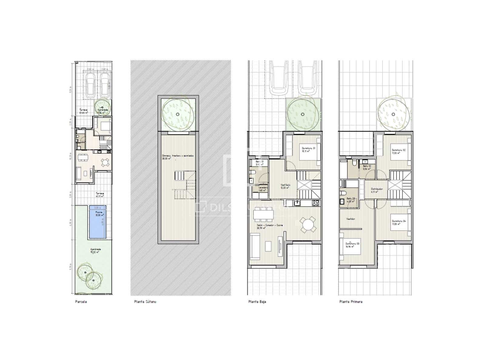 4 chambre Villa/Maison à vendre à Paterna avec garage - 594 000 € (Ref: 9665497)