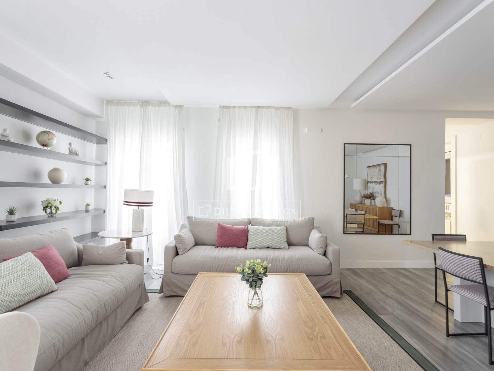 2 bedroom Apartment for rent in Madrid city - € 5,200 (Ref: 9671209)