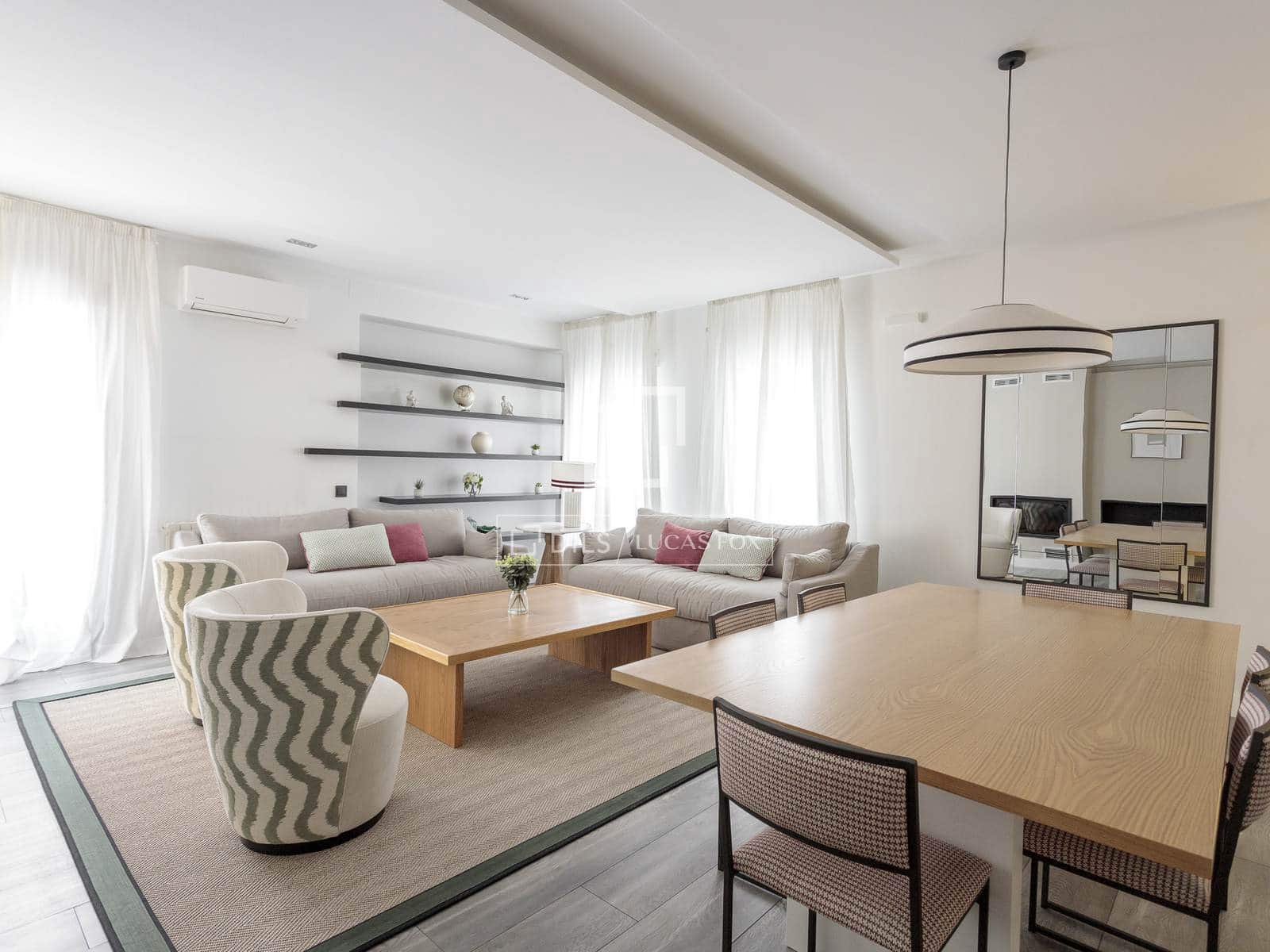 2 bedroom Apartment for rent in Madrid city - € 5,200 (Ref: 9671209)