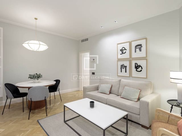 2 Zimmer Apartment zu vermieten in Recoletos, Madrid Stadt - 3.800 € (Ref: 9671210)