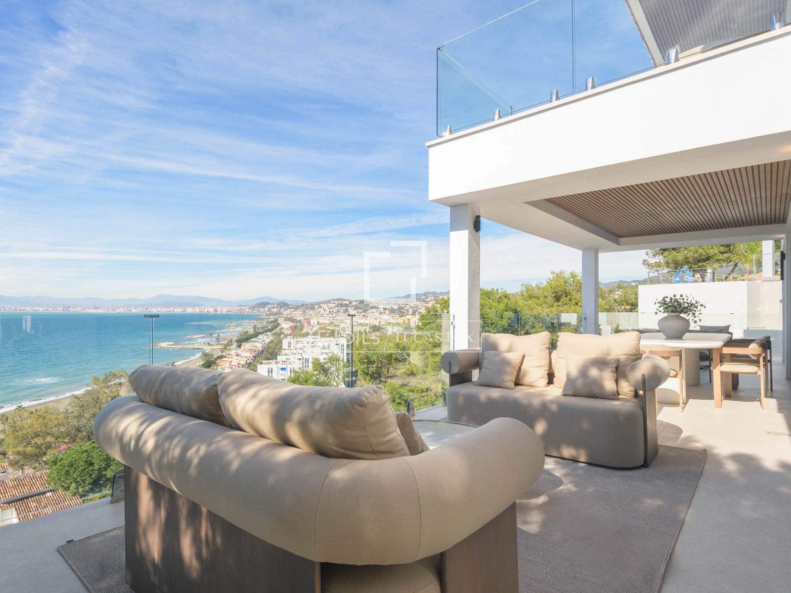 6 sovrum Villa till salu i Malaga stad med pool garage - 4 500 000 € (Ref: 9672110)