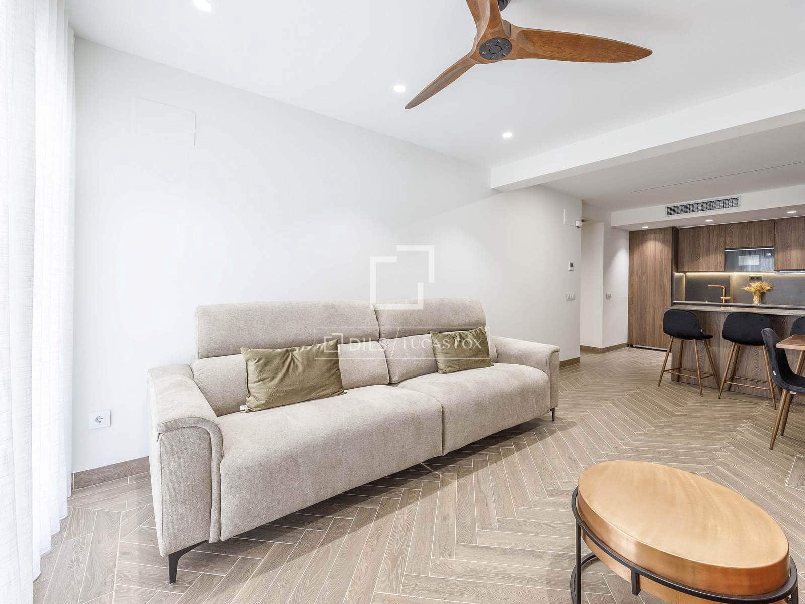 2 Zimmer Apartment zu vermieten in Valencia Stadt - 2.800 € (Ref: 9673633)