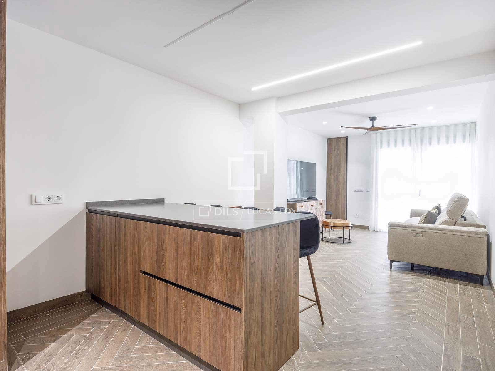 2 Zimmer Apartment zu vermieten in Valencia Stadt - 2.800 € (Ref: 9673633)