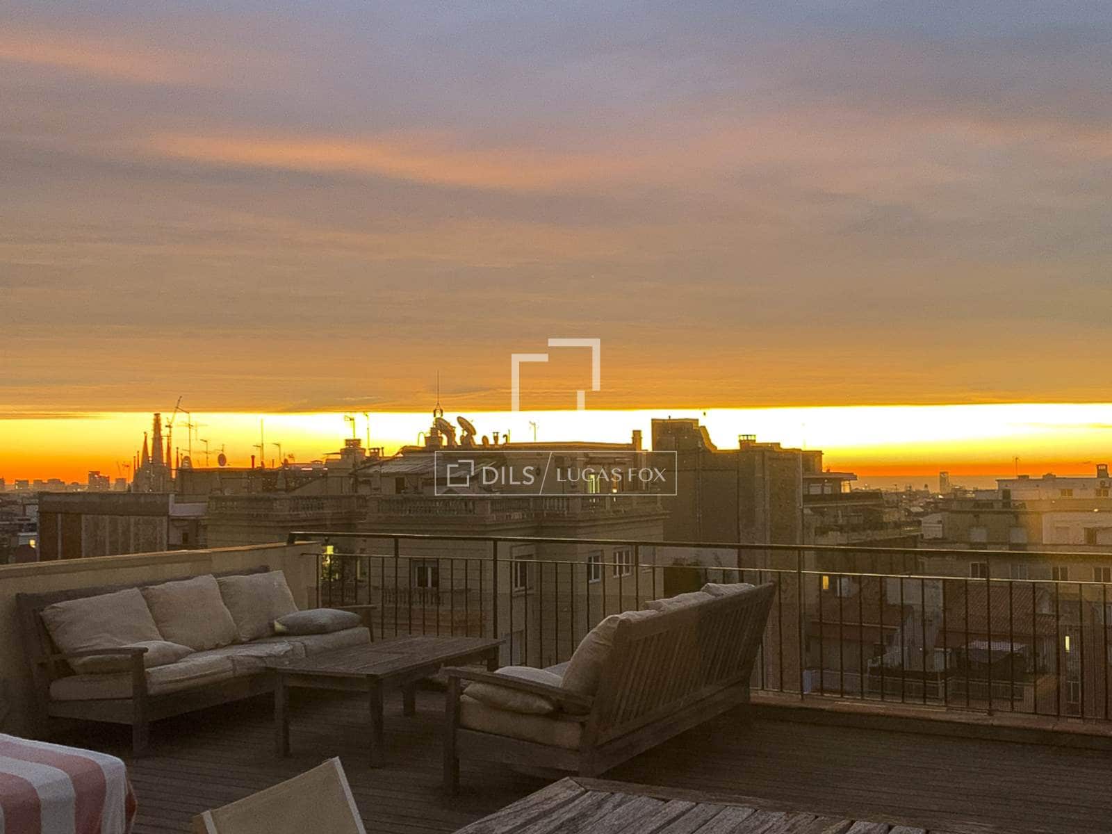 2 camera da letto Attico in vendita in Barcelona citta con garage - 1.295.000 € (Rif: 9673714)