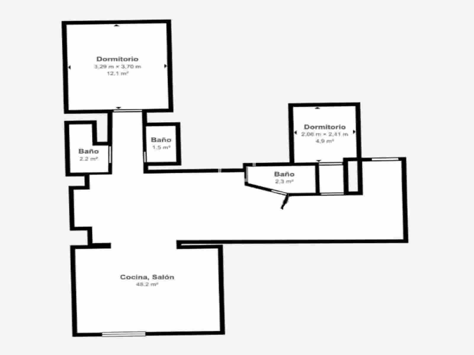 2 bedroom Apartment for sale in Madrid city - € 1,130,000 (Ref: 9676259)