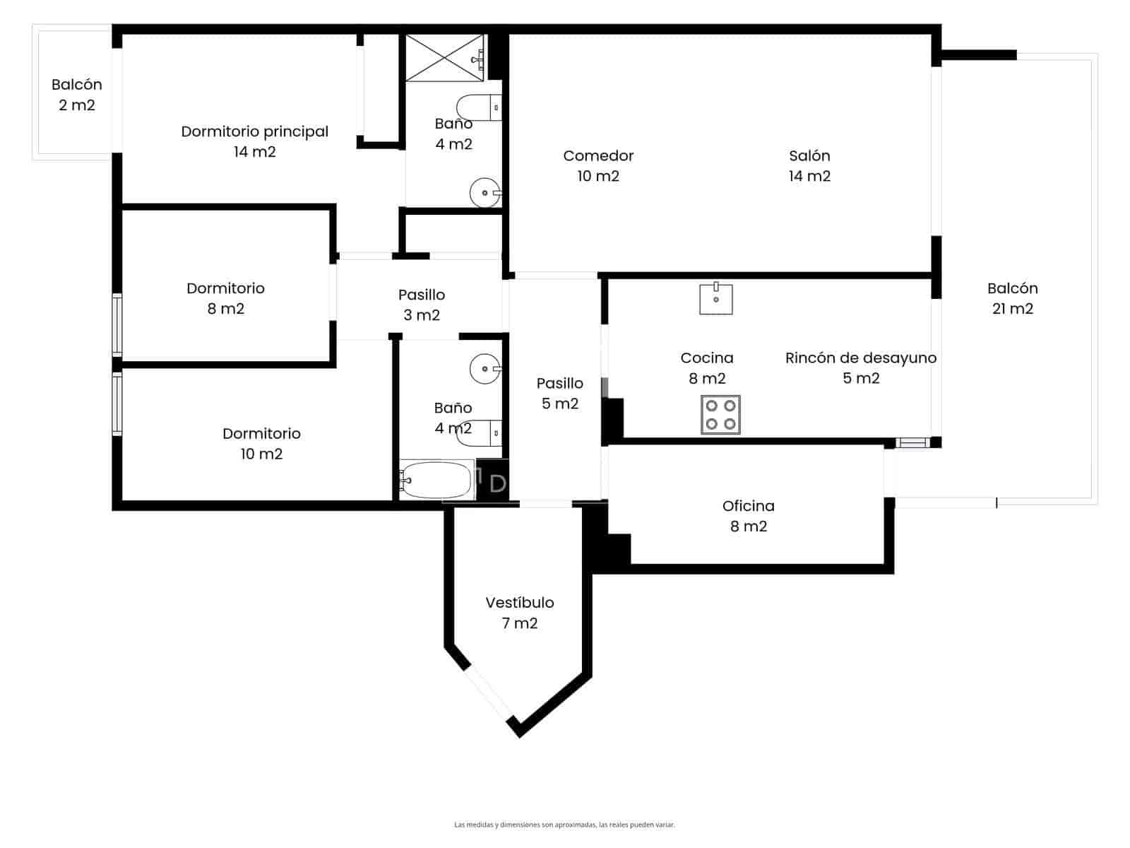 4 Zimmer Apartment zu verkaufen in Sitges mit Garage - 465.000 € (Ref: 9676431)