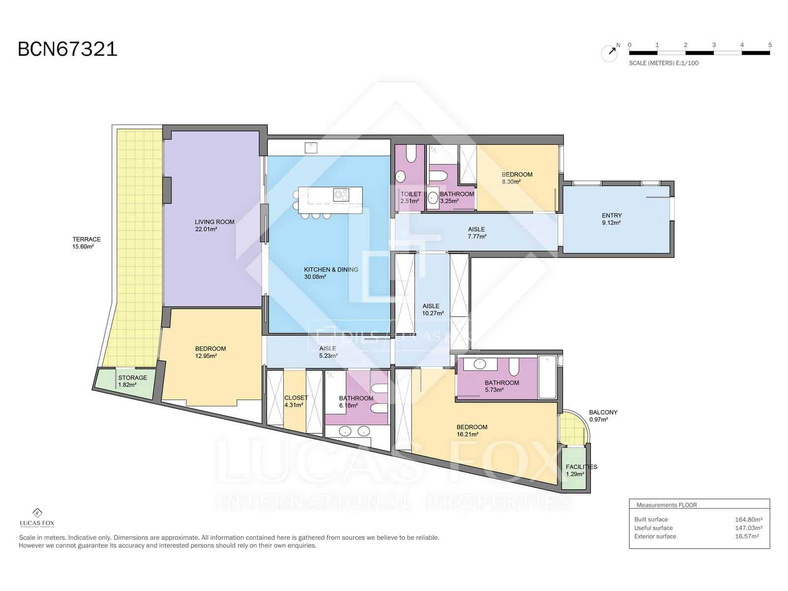 3 Zimmer Apartment zu verkaufen in Barcelona Stadt - 1.650.000 € (Ref: 9678155)