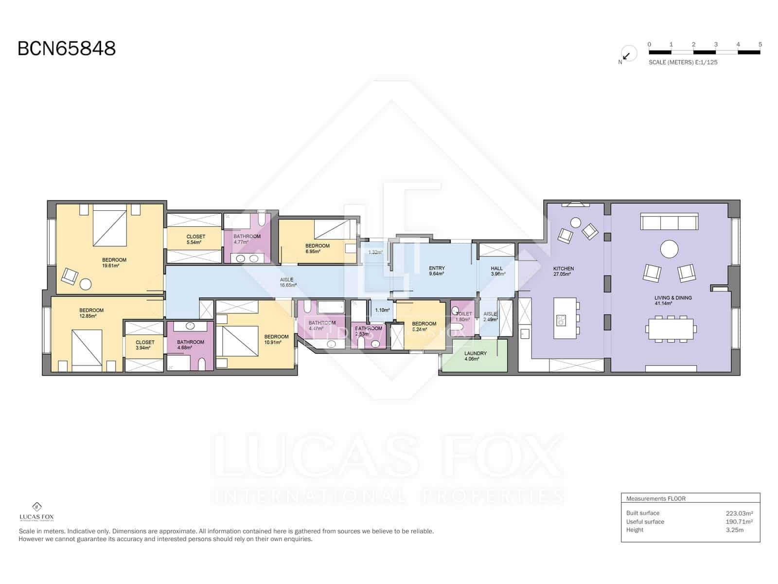 Apartamento de 5 habitaciones en Barcelona ciudad en venta - 2.150.000 € (Ref: 9684223)
