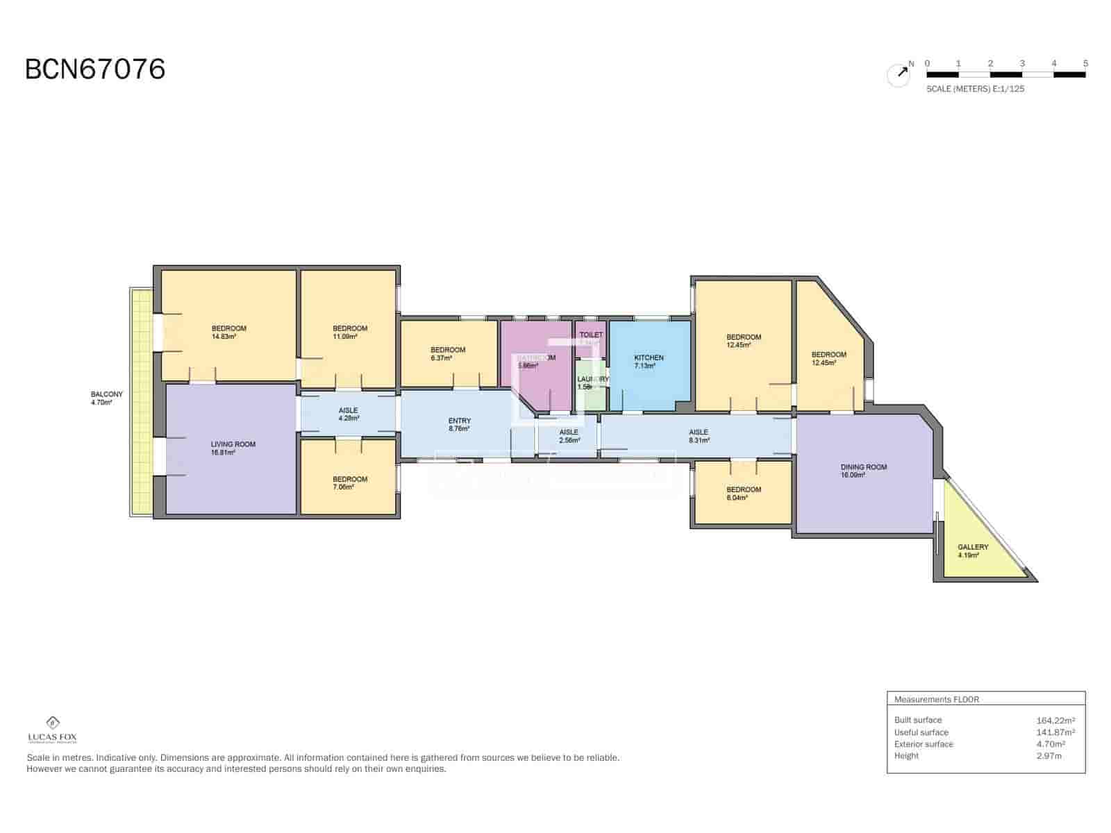 5 camera da letto Appartamento in vendita in Barcelona citta - 950.000 € (Rif: 9684225)