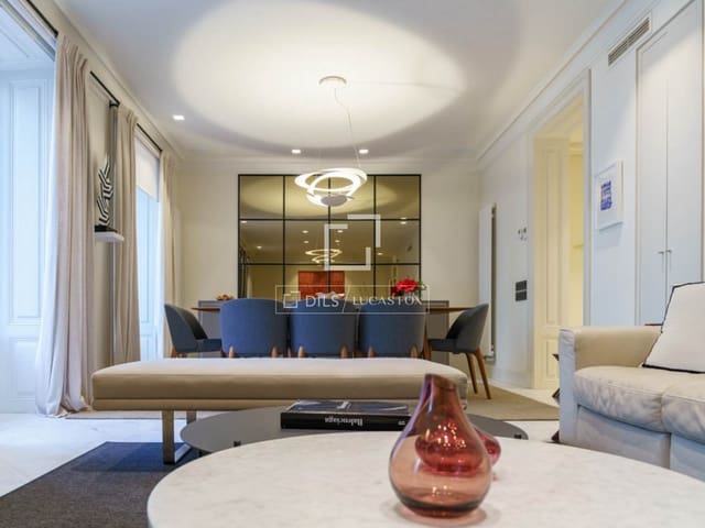 2 sypialnia Apartament do wynajęcia w Castellana, Miasto Madryt - 5 600 € (Ref: 9685677)