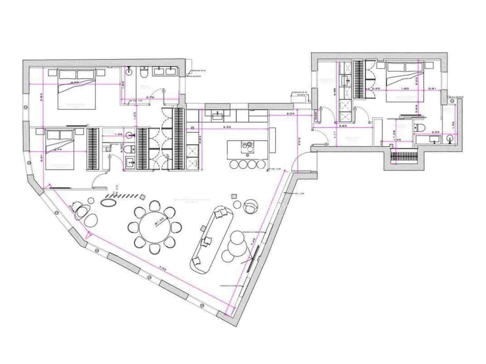Apartamento de 3 habitaciones en Madrid ciudad en venta - 1.530.000 € (Ref: 9685678)