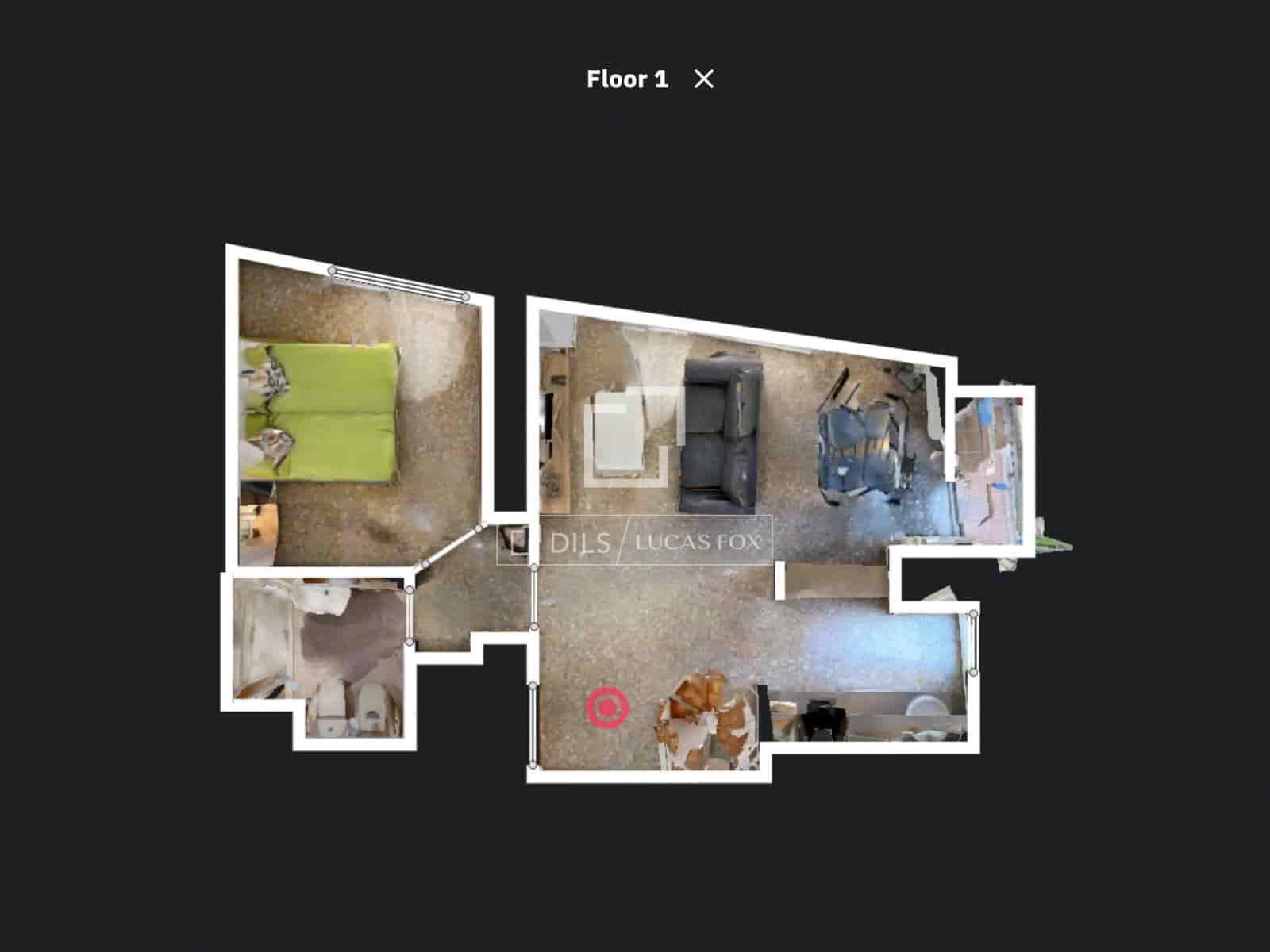 2 sovrum Lägenhet att hyra i Valencia stad med garage - 1 450 € (Ref: 9685679)