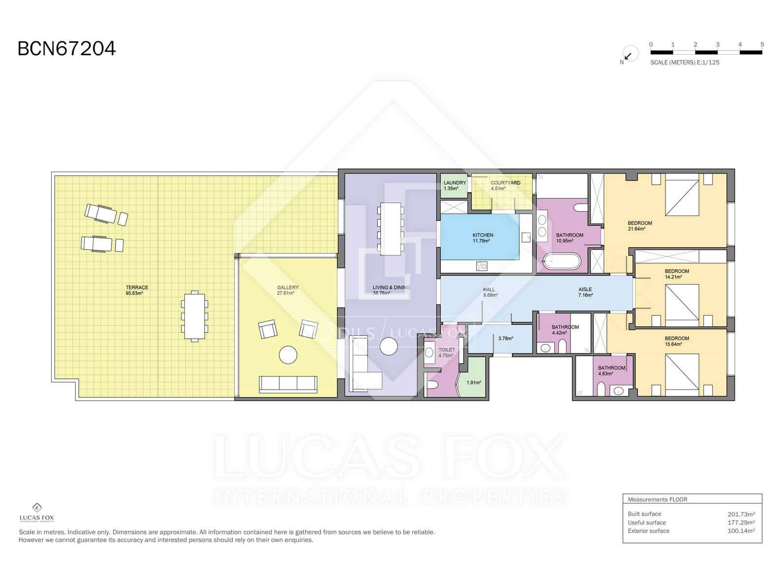 Apartamento de 3 habitaciones en Barcelona ciudad en venta - 2.100.000 € (Ref: 9687292)