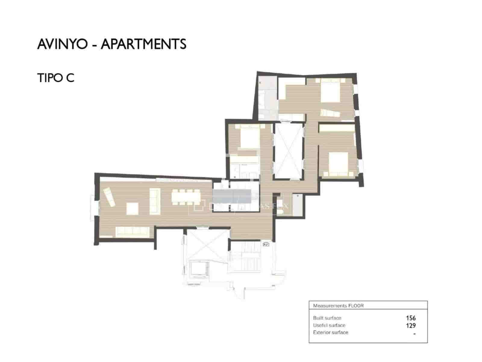 3 sypialnia Apartament do wynajęcia w Miasto Barcelona - 3 900 € (Ref: 9688459)
