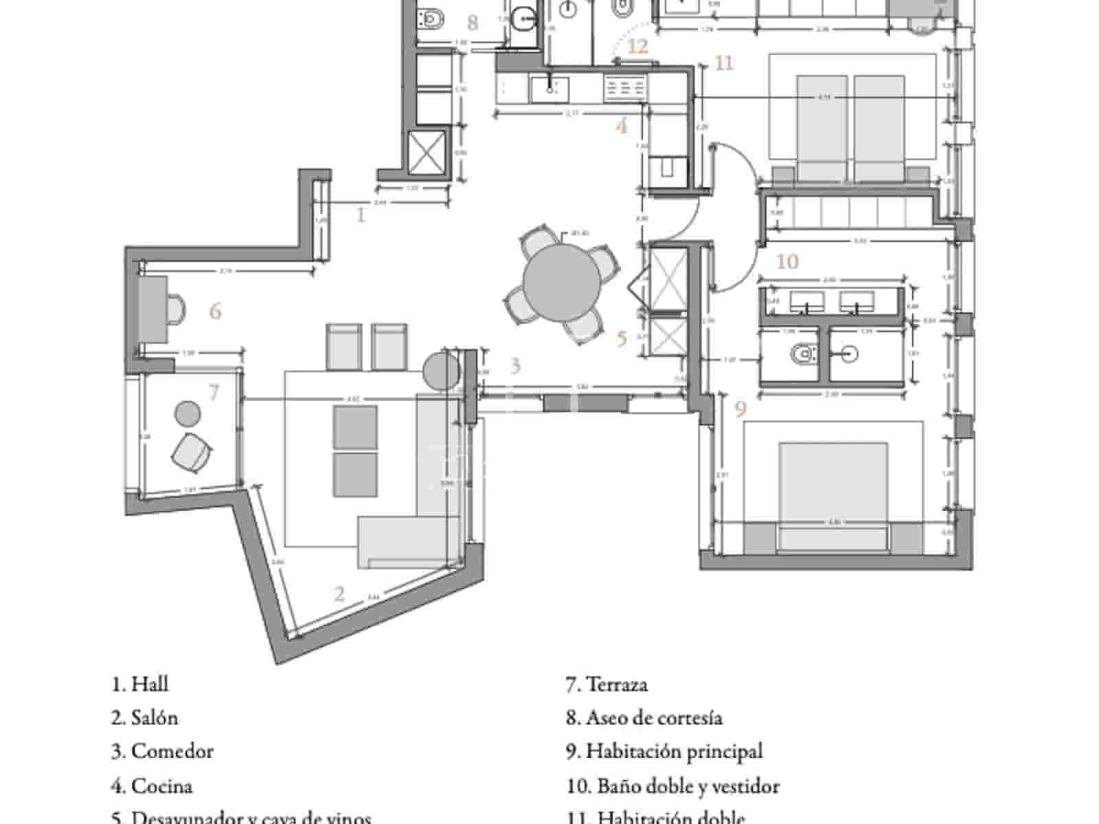 2 quarto Apartamento para venda em Palma de Mallorca - 1 395 000 € (Ref: 9696869)