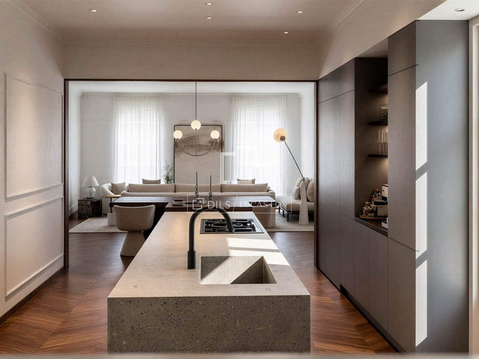 3 makuuhuone Huoneisto myytävänä paikassa Barcelona kaupunki - 1 560 000 € (Ref: 9697748)