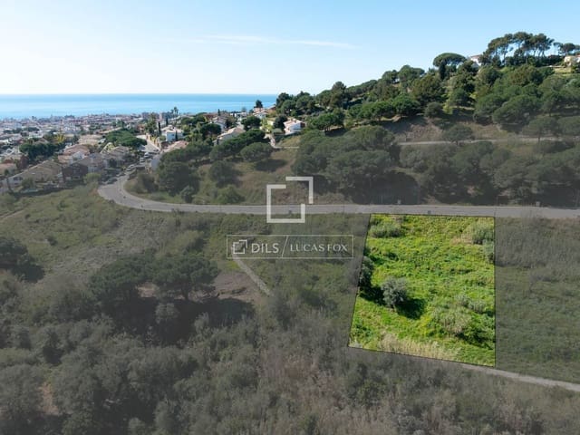 Terreno para Construção para venda em Premià de Dalt - 550 000 € (Ref: 9699965)