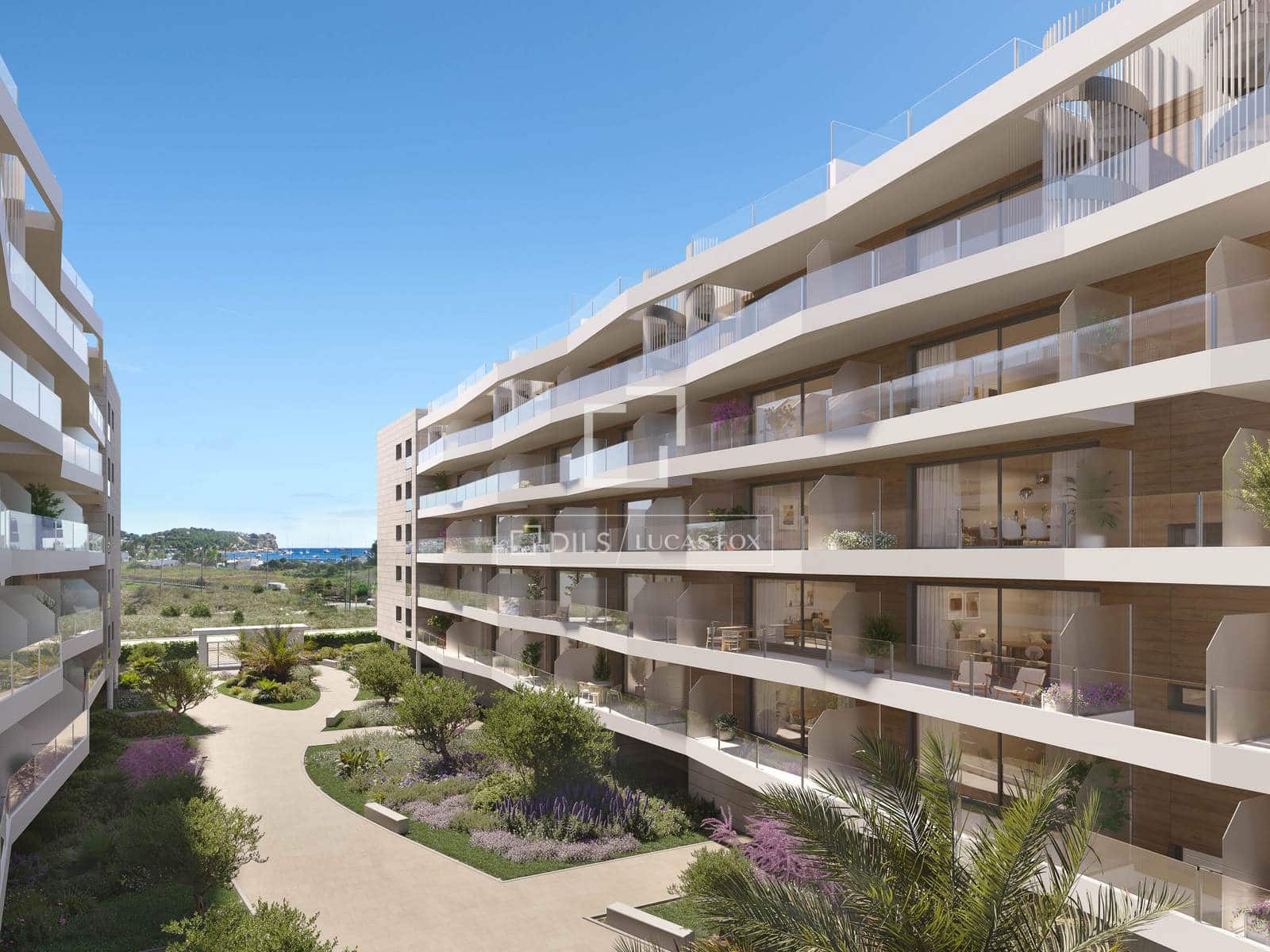 2 bedroom Apartment for sale in Ibiza / Eivissa town with pool garage - € 875,000 (Ref: 9707655)