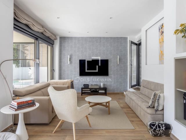 5 soveværelse Villa til leje i Madrid by med swimmingpool garage - € 9.000 (Ref: 9707657)