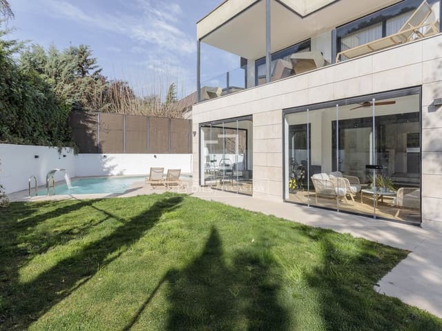 5 soveværelse Villa til leje i Madrid by med swimmingpool garage - € 9.000 (Ref: 9707657)