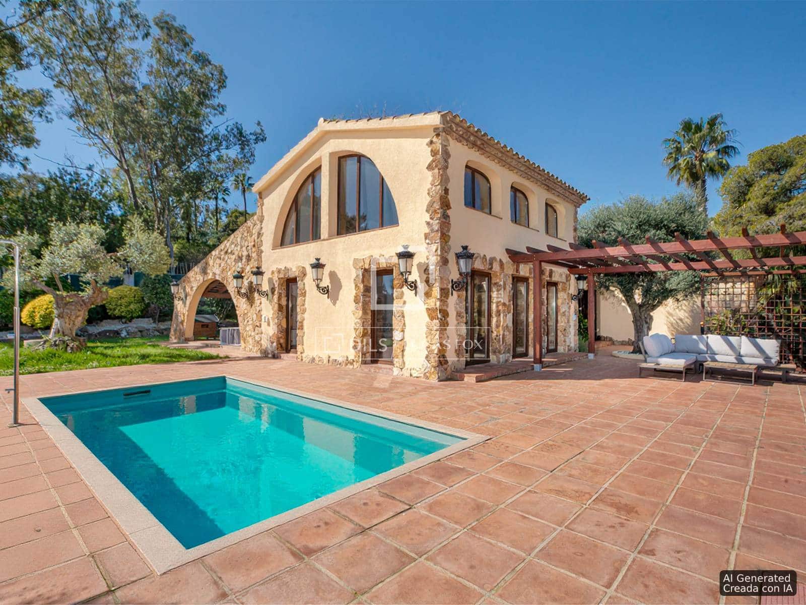 4 sovrum Villa till salu i Blanes med pool garage - 1 950 000 € (Ref: 9707917)