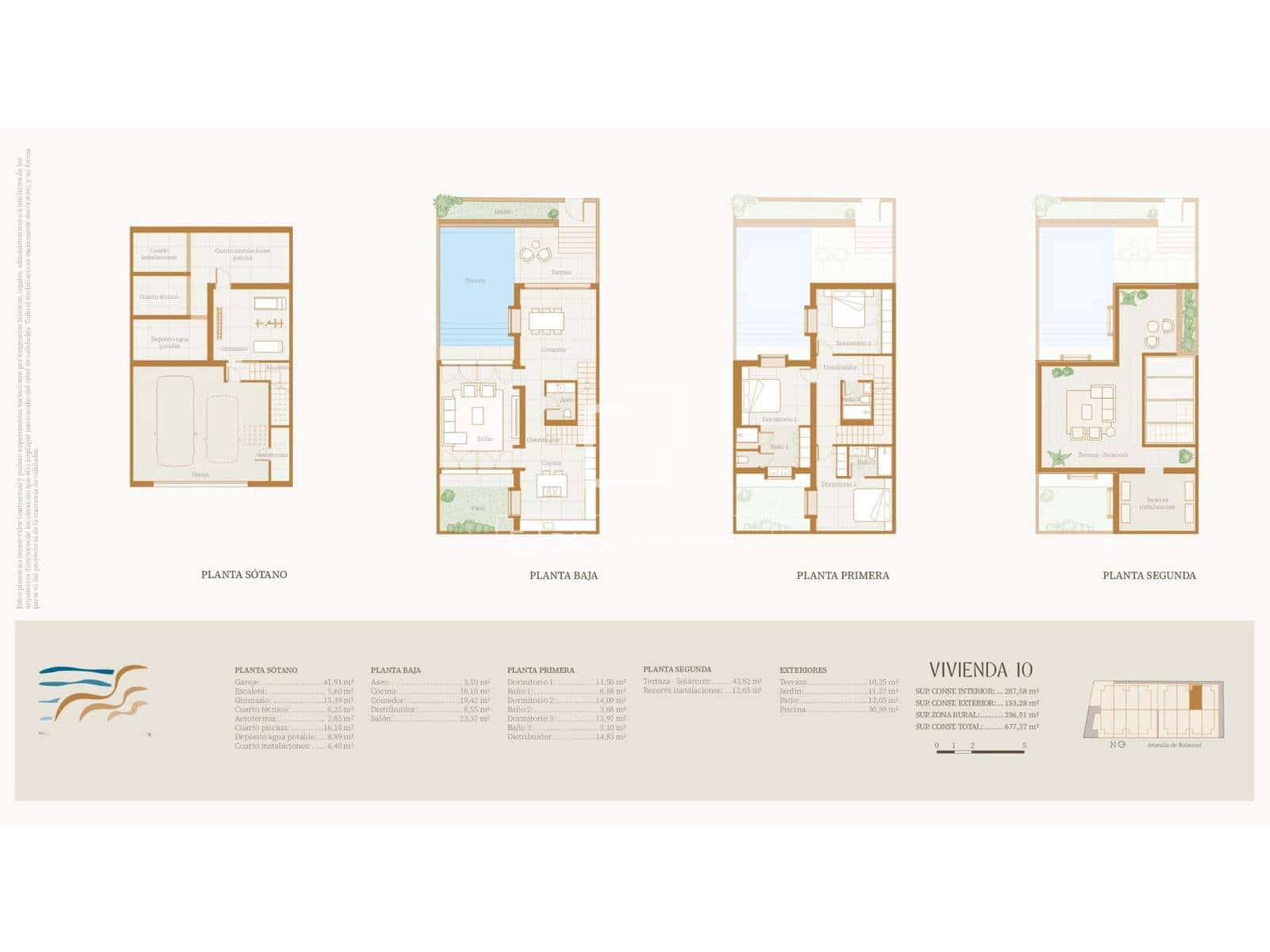 3 Zimmer Villa zu verkaufen in Ibiza / Eivissa Stadt mit Pool - 1.695.000 € (Ref: 9707920)
