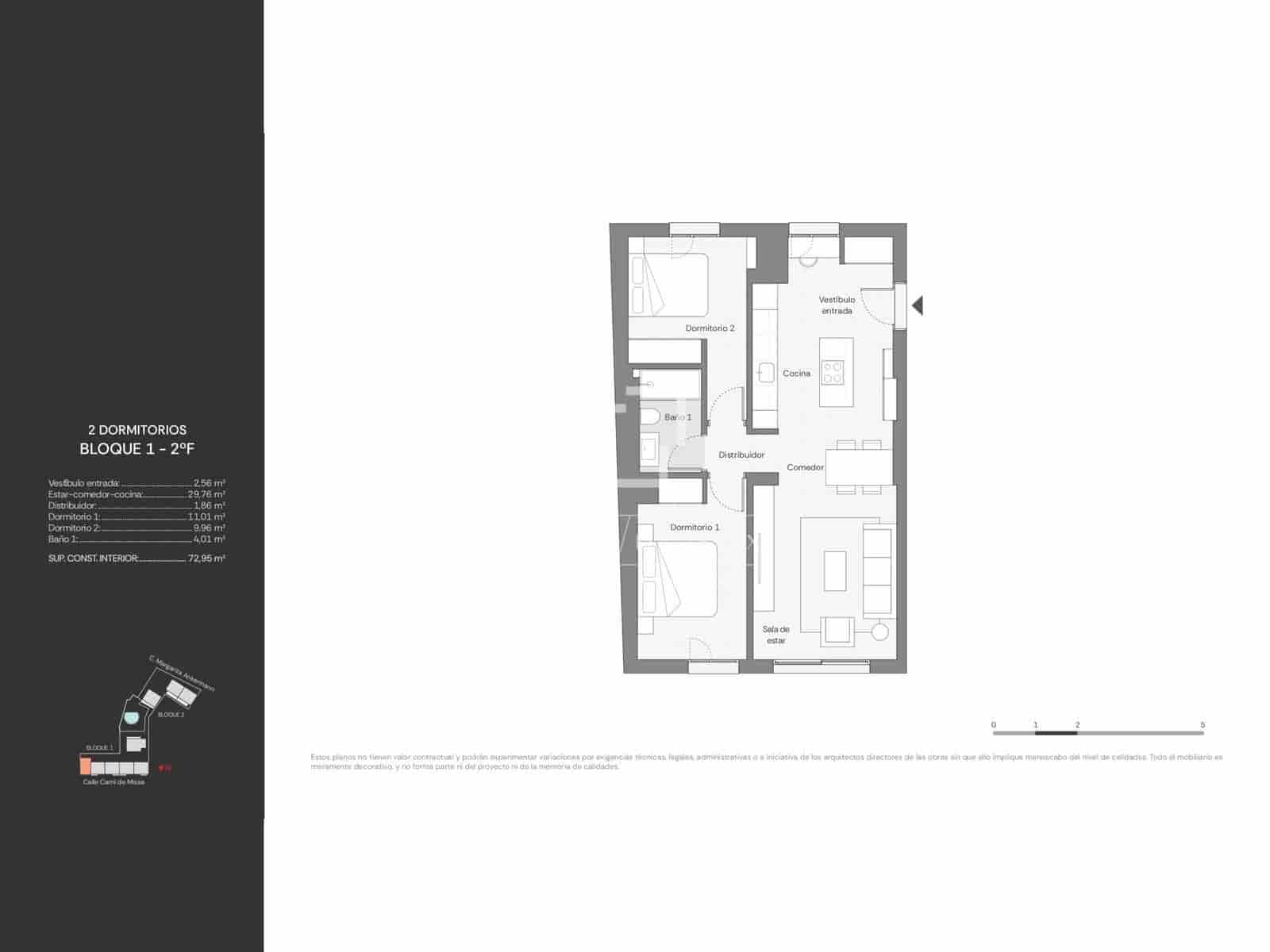 2 bedroom Apartment for sale in Ibiza / Eivissa town with pool garage - € 695,000 (Ref: 9707921)