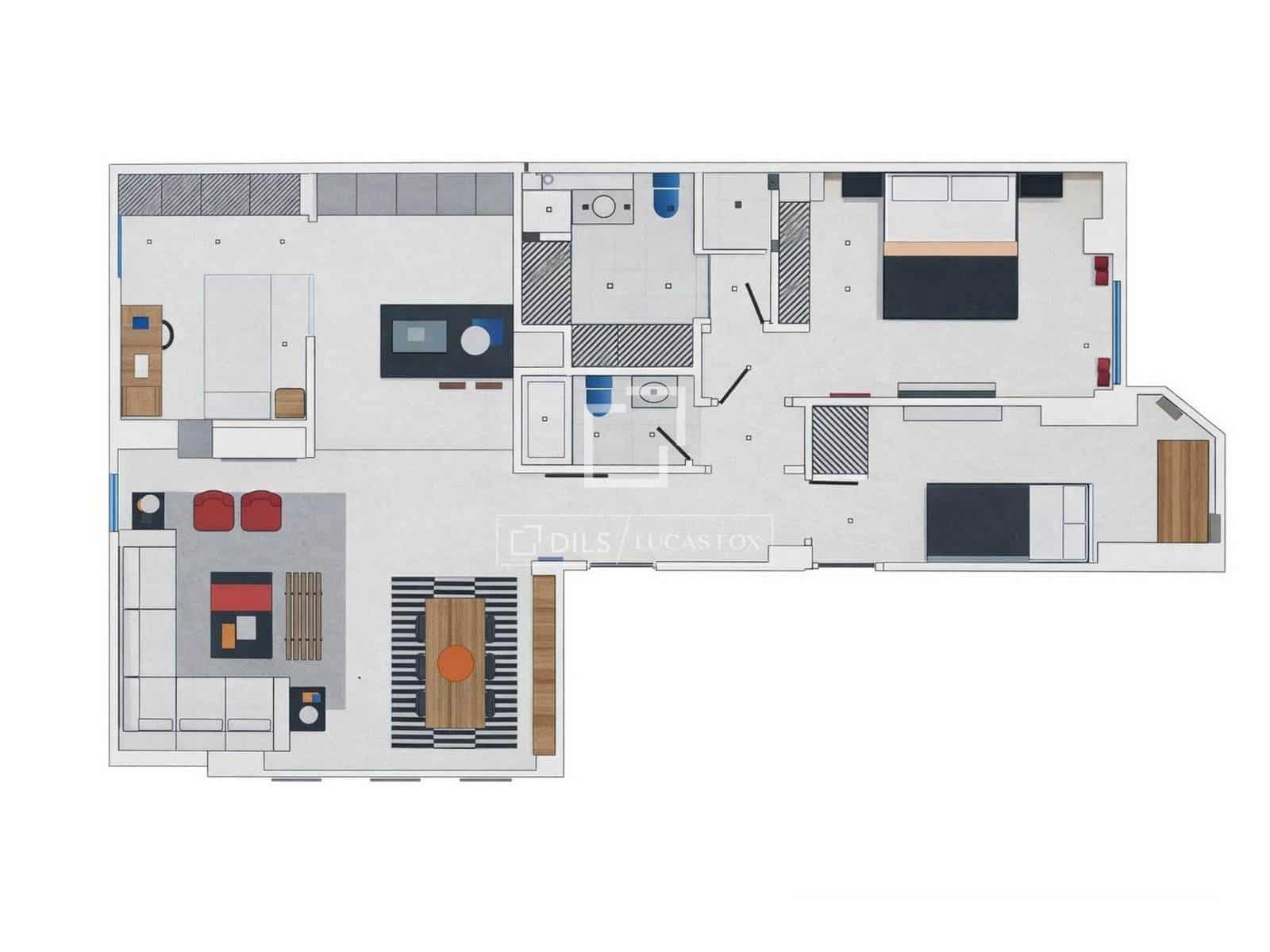 3 slaapkamer Appartement te koop in Madrid stad met garage - € 1.250.000 (Ref: 9708068)