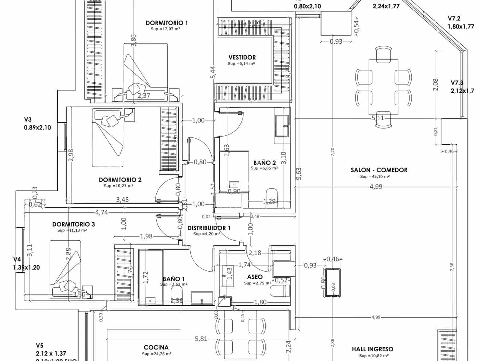 3 soverom Leilighet til salgs i Malaga by med garasje - € 1 395 000 (Ref: 9708070)