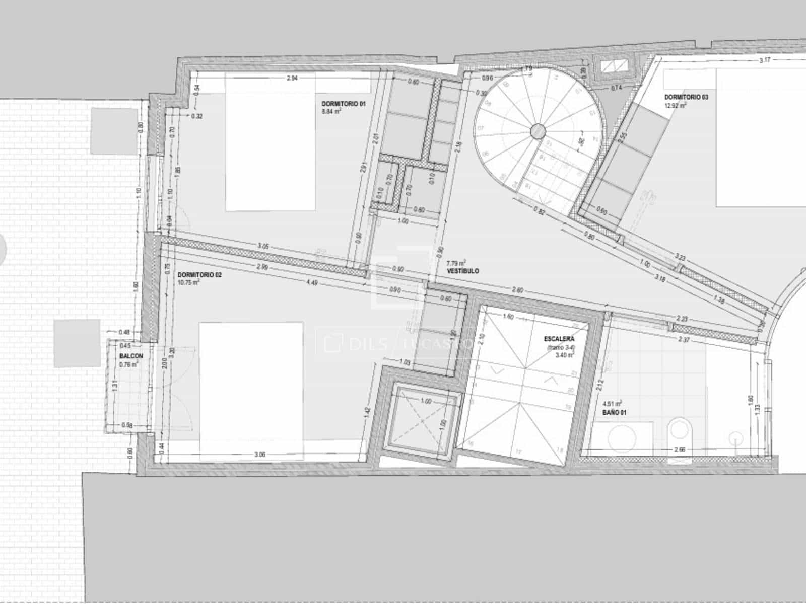 3 soveværelse Lejlighed til salg i Valencia by - € 749.000 (Ref: 9709132)
