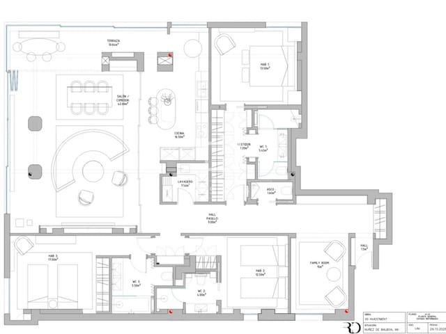 3 slaapkamer Appartement te koop in Castellana, Madrid stad met garage - € 3.350.000 (Ref: 9713201)