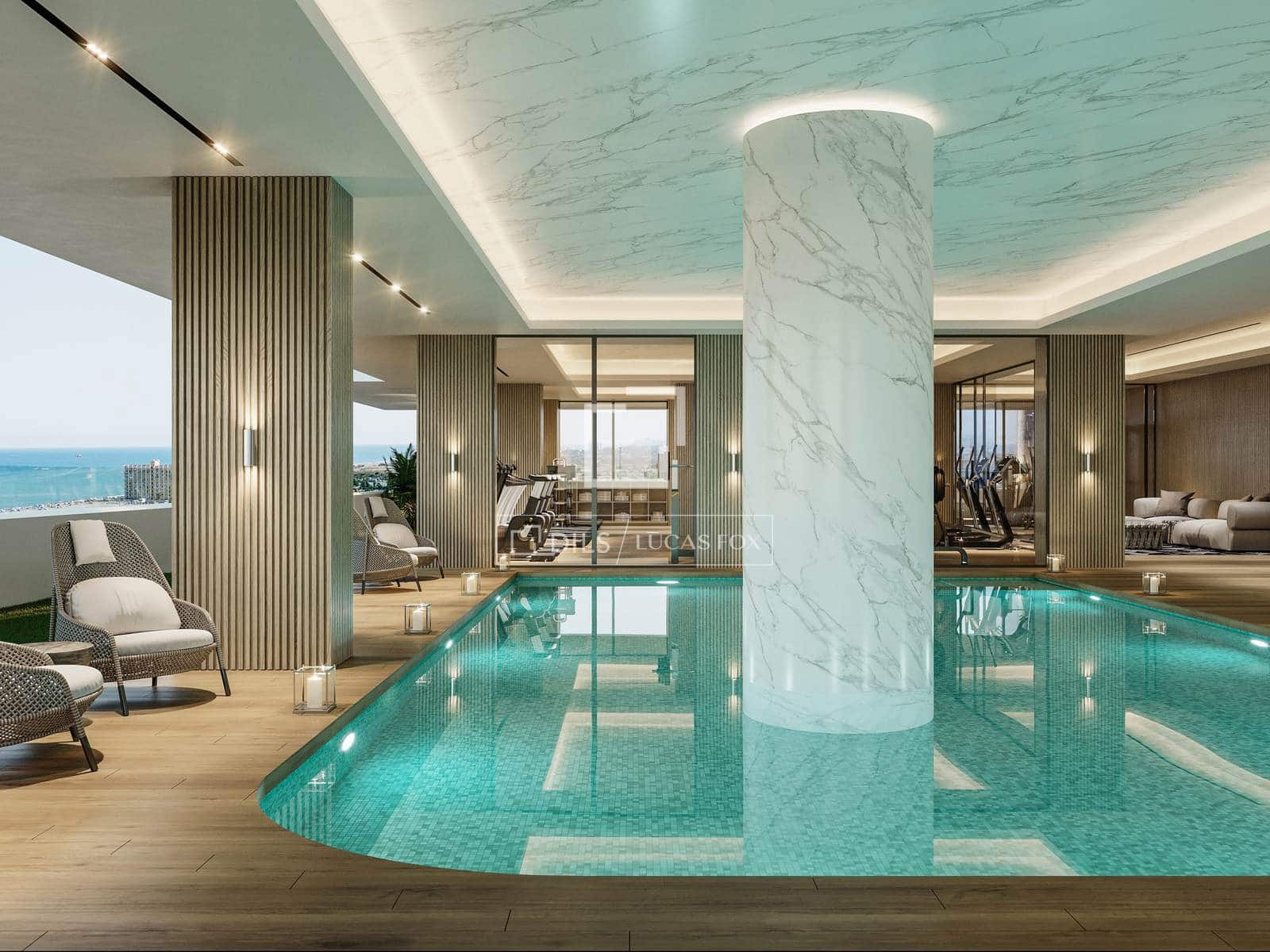 2 bedroom Apartment for sale in Malaga city with pool garage - € 1,700,000 (Ref: 9714172)