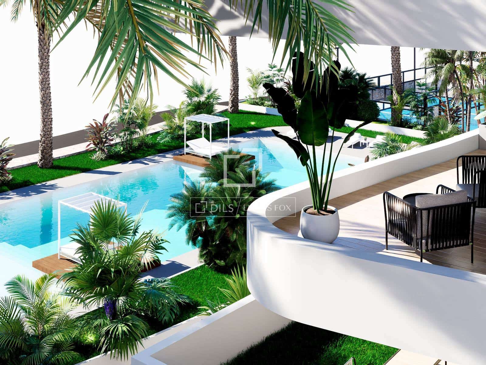 Apartamento de 2 habitaciones en Finestrat en venta con piscina garaje - 382.400 € (Ref: 9716598)