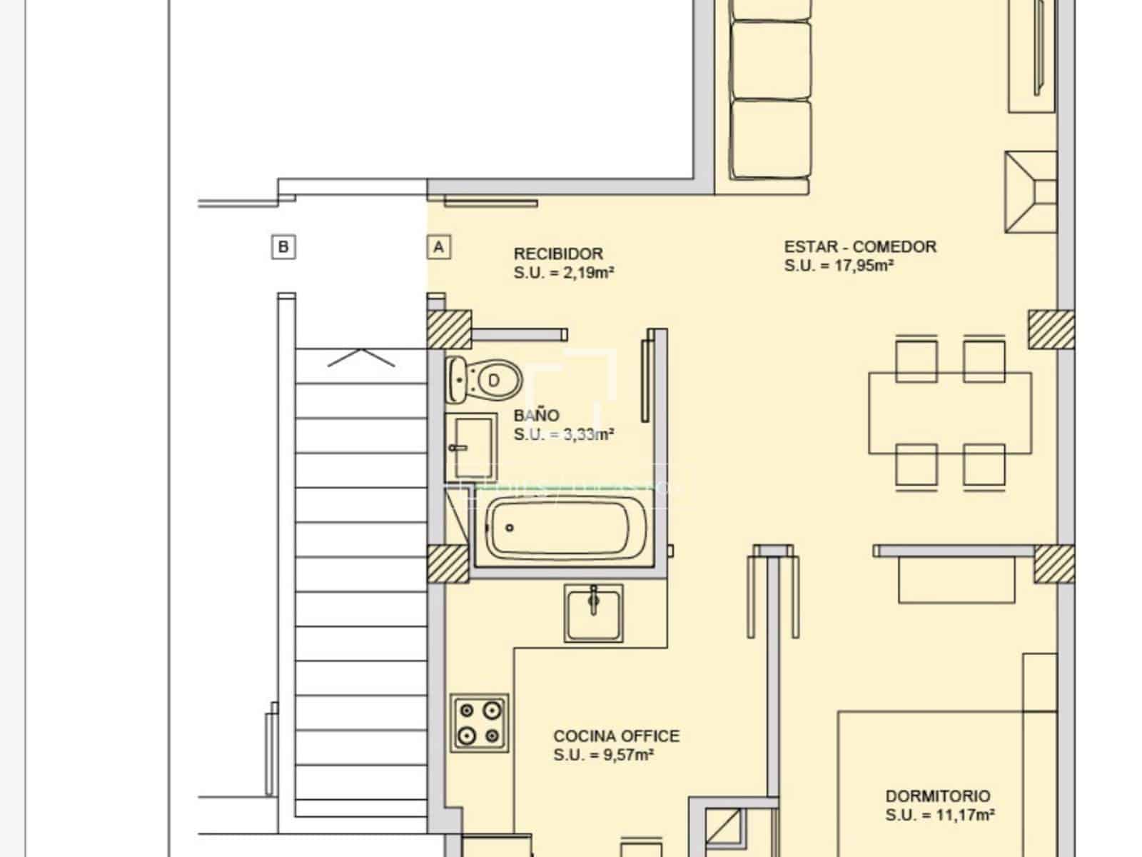 1 quarto Apartamento para venda em Palma de Mallorca - 995 000 € (Ref: 9716735)