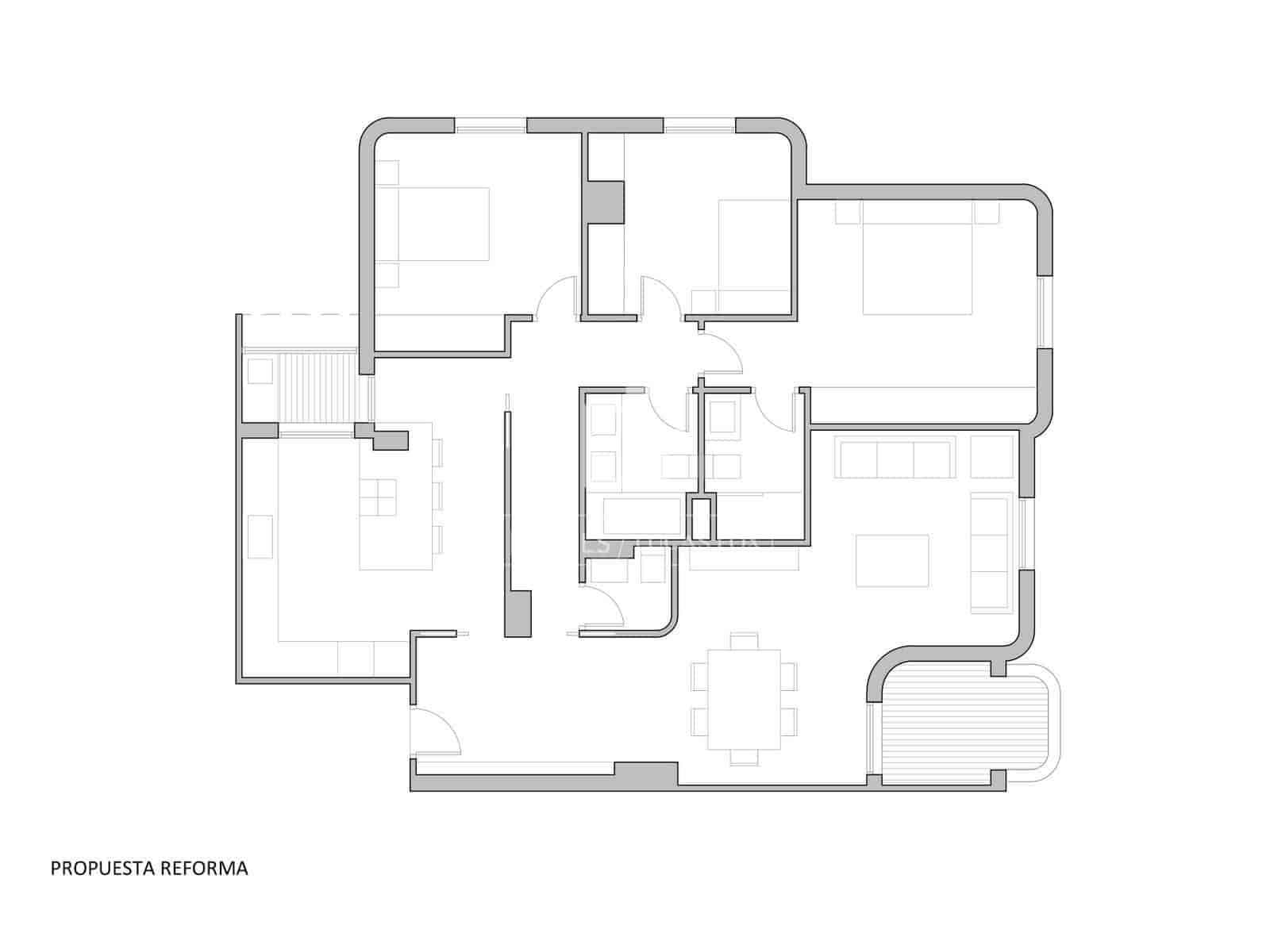 Apartamento de 4 habitaciones en València ciudad en venta - 460.000 € (Ref: 9716736)