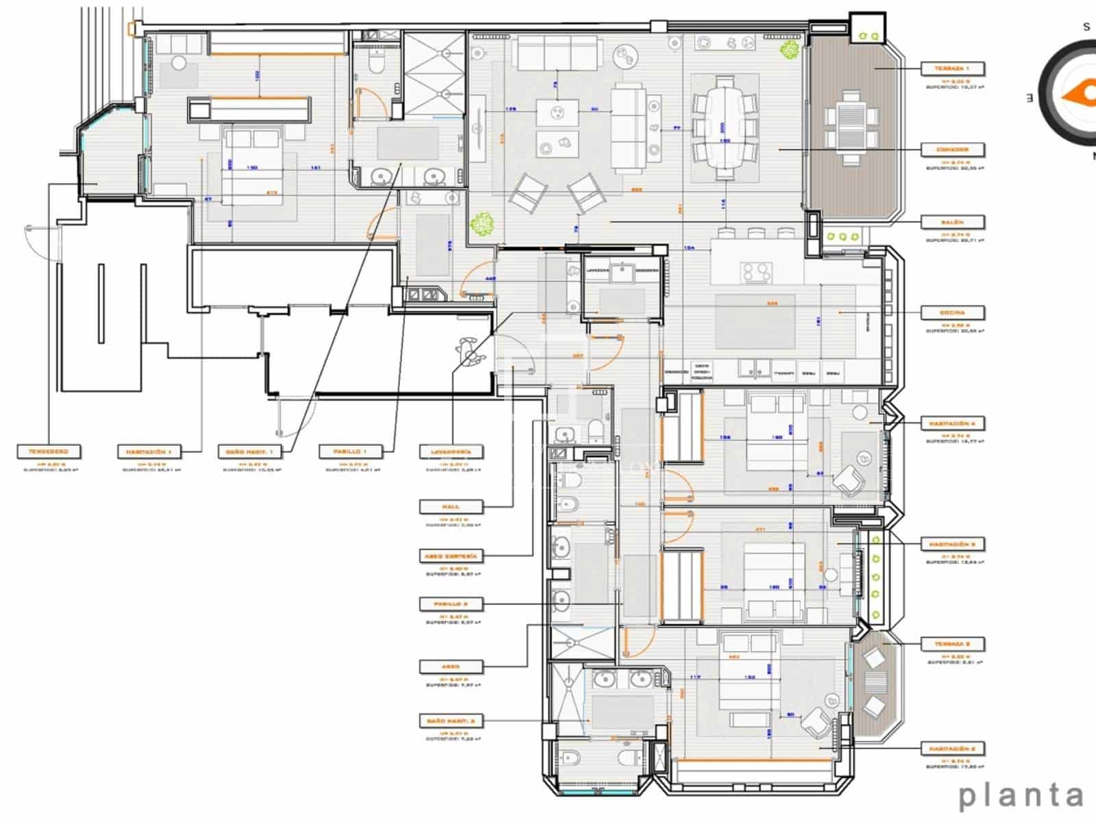 4 slaapkamer Appartement te koop in Madrid stad met garage - € 2.228.000 (Ref: 9720297)