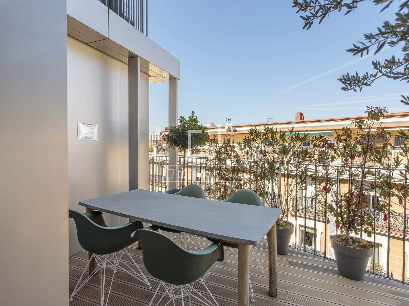 2 soveværelse Penthouse til leje i Madrid by med garage - € 4.500 (Ref: 9720428)