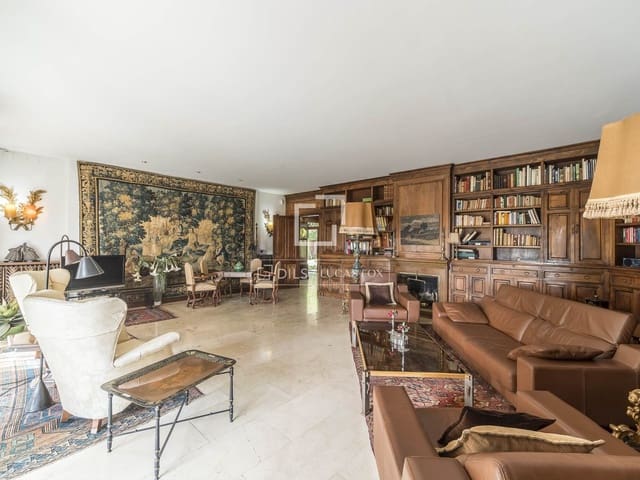 10 chambre Villa/Maison à vendre à Barcelone ville avec piscine garage - 5 500 000 € (Ref: 9725107)