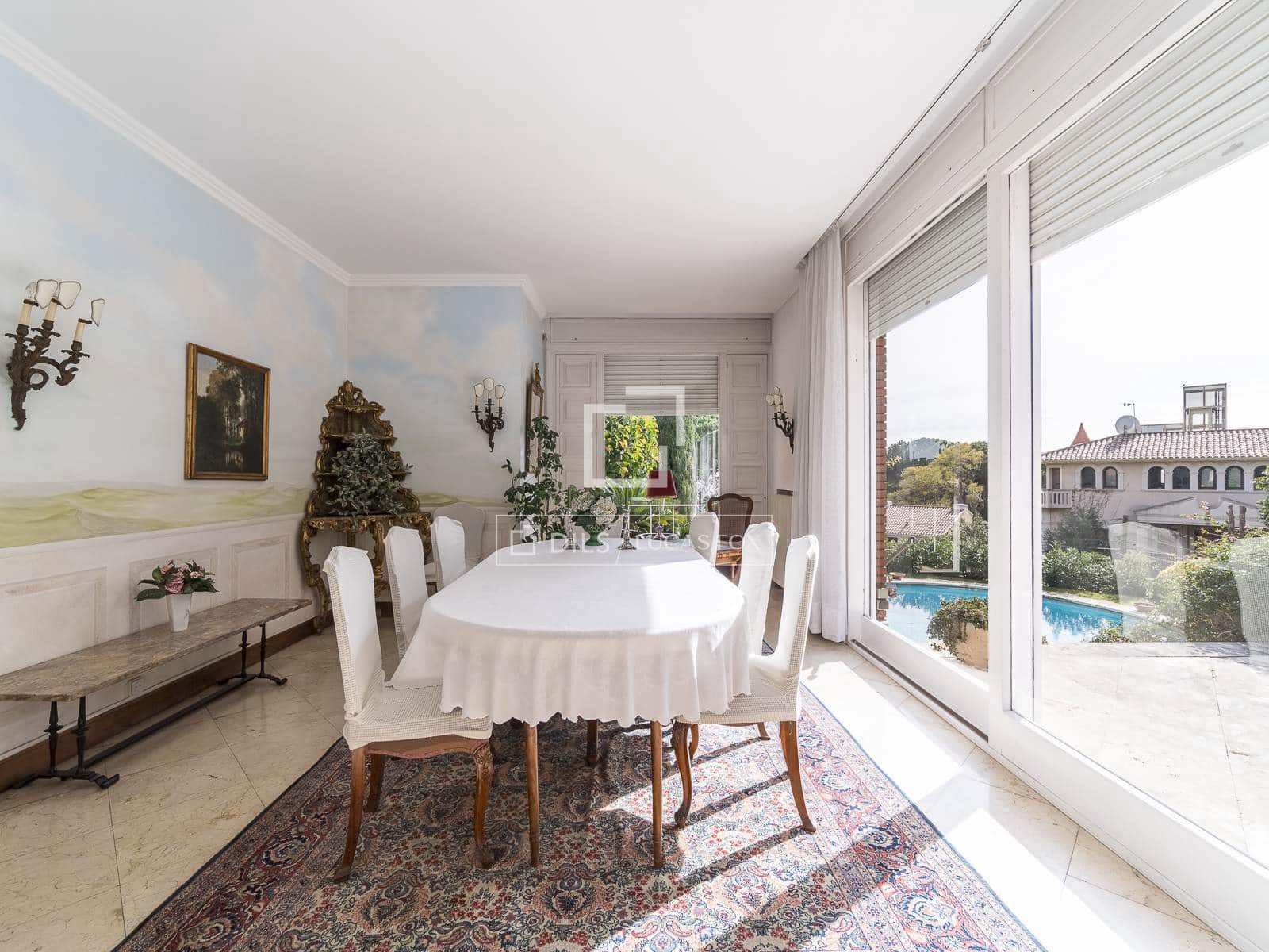 10 chambre Villa/Maison à vendre à Barcelone ville avec piscine garage - 5 500 000 € (Ref: 9725107)