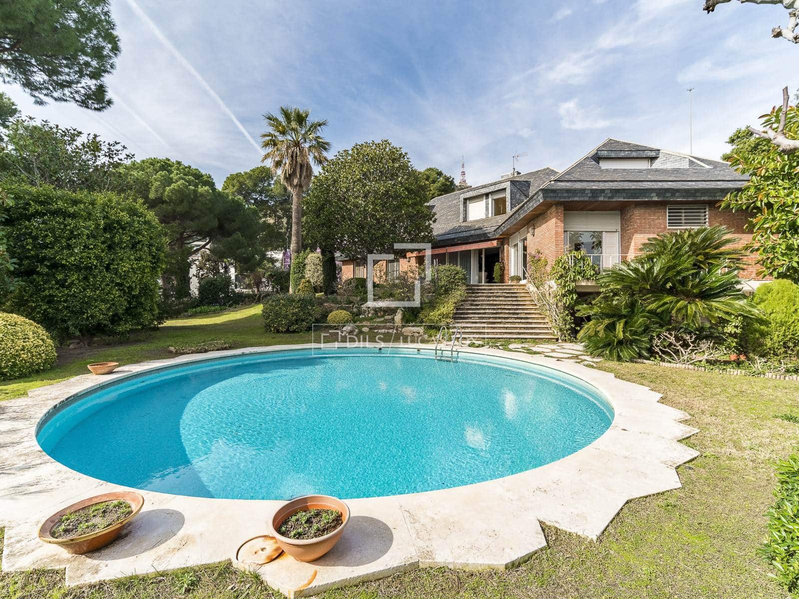 10 chambre Villa/Maison à vendre à Barcelone ville avec piscine garage - 5 500 000 € (Ref: 9725107)