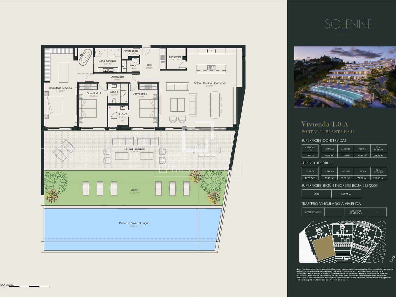 3 sovrum Lägenhet till salu i Benahavis med garage - 2 065 000 € (Ref: 9727502)