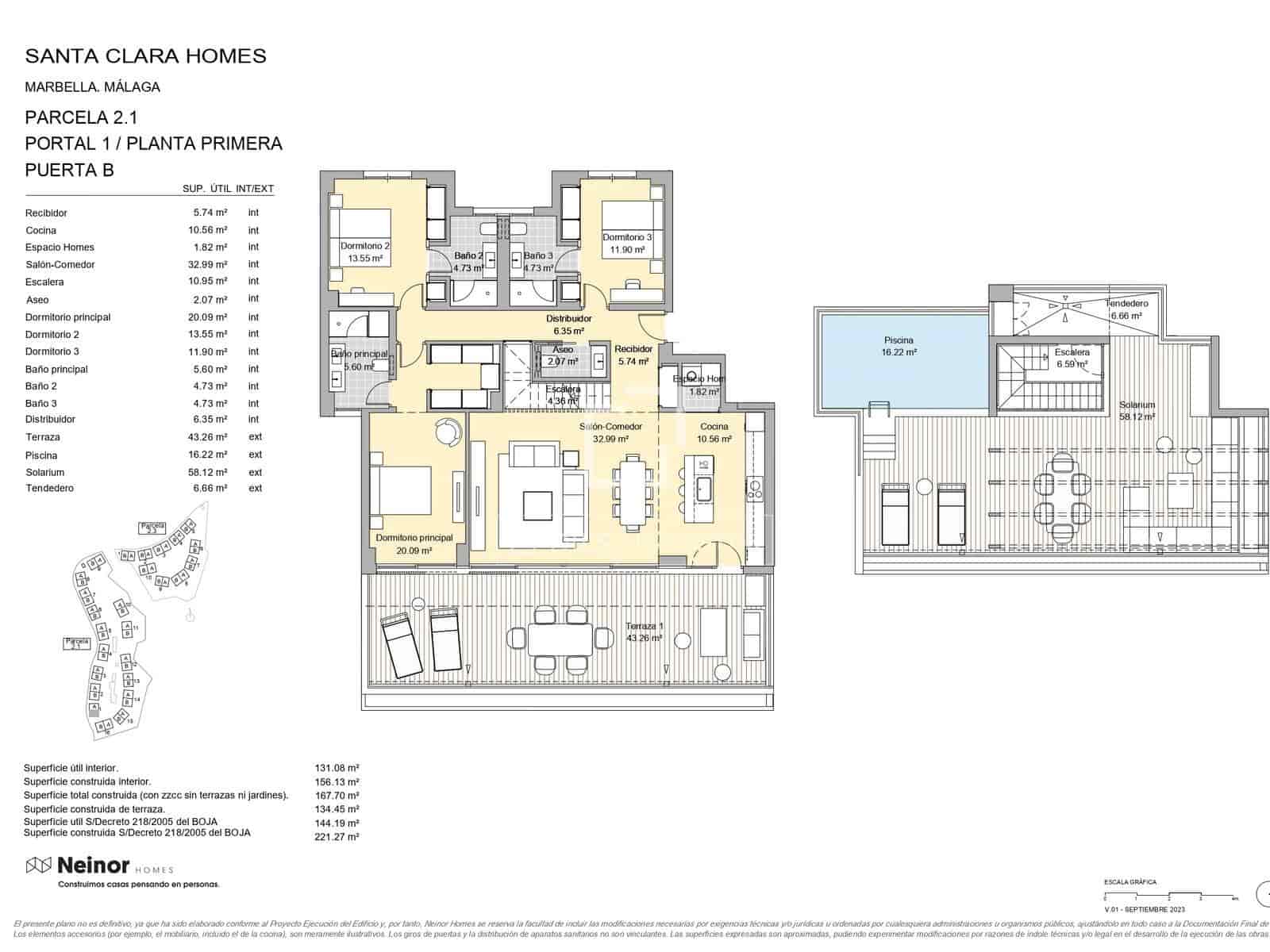 3 sypialnia Apartament na sprzedaż w Marbella z basenem garażem - 1 395 000 € (Ref: 9729507)