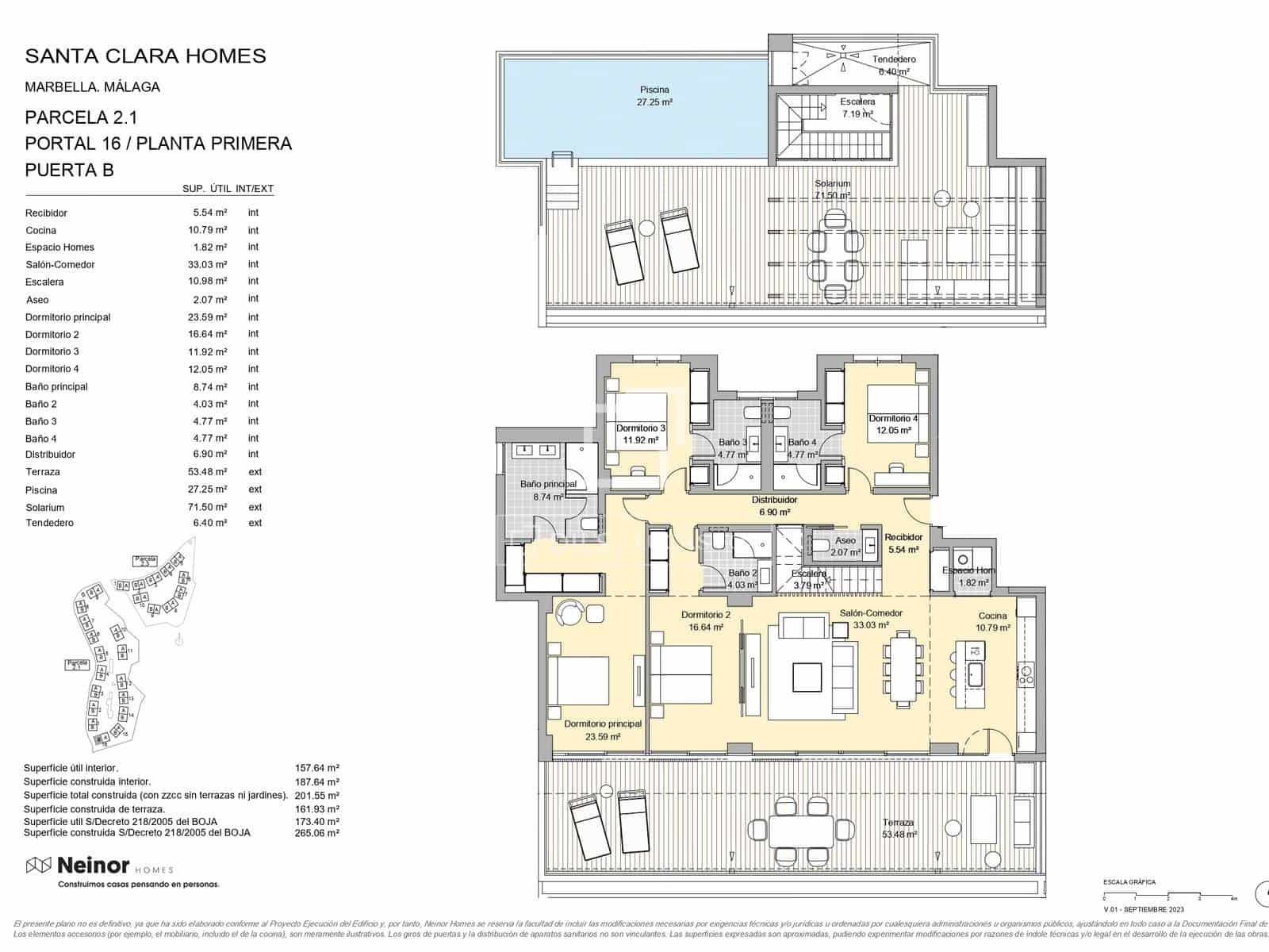 3 sypialnia Apartament na sprzedaż w Marbella z basenem garażem - 1 395 000 € (Ref: 9729507)