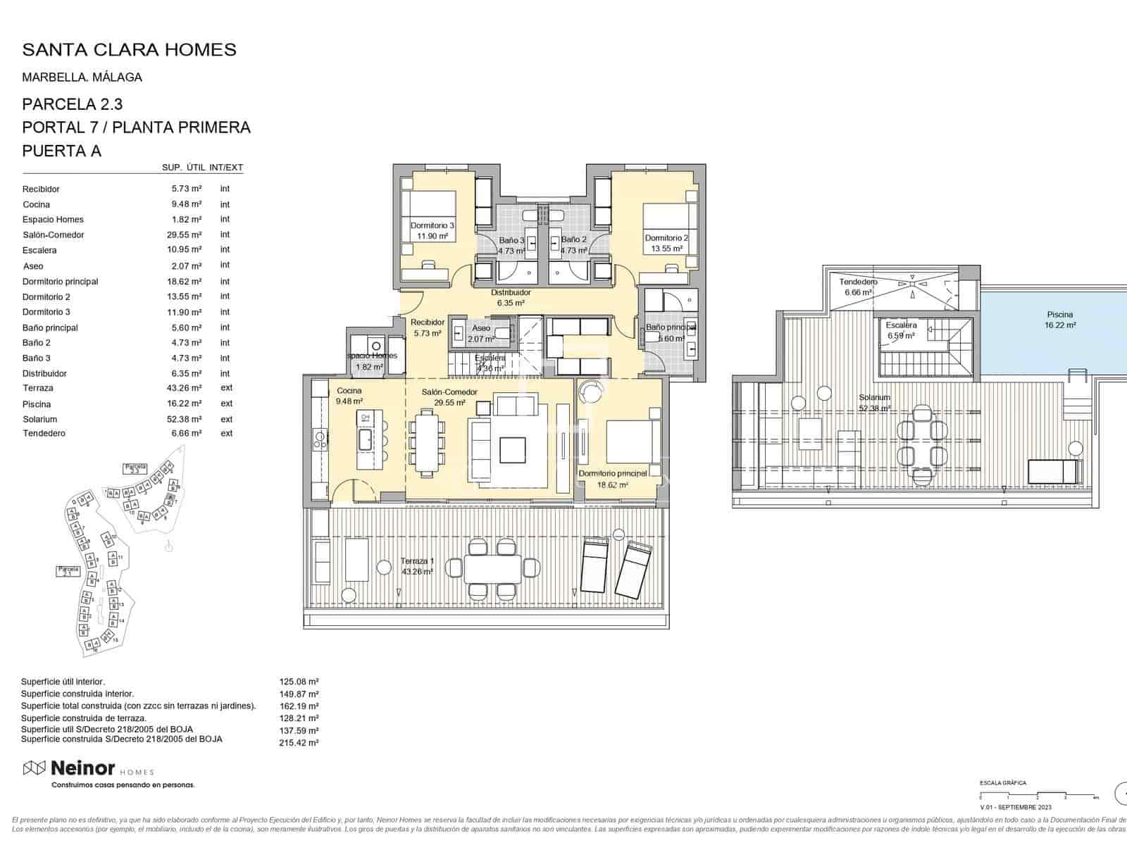 3 sypialnia Apartament na sprzedaż w Marbella z basenem garażem - 1 395 000 € (Ref: 9729507)