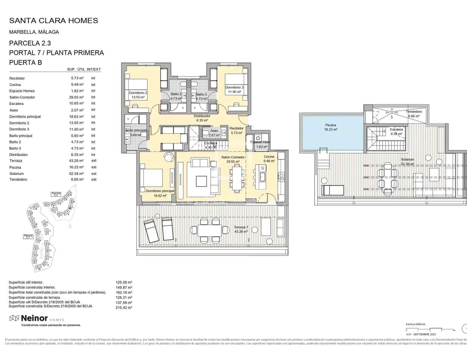 3 sypialnia Apartament na sprzedaż w Marbella z basenem garażem - 1 395 000 € (Ref: 9729507)