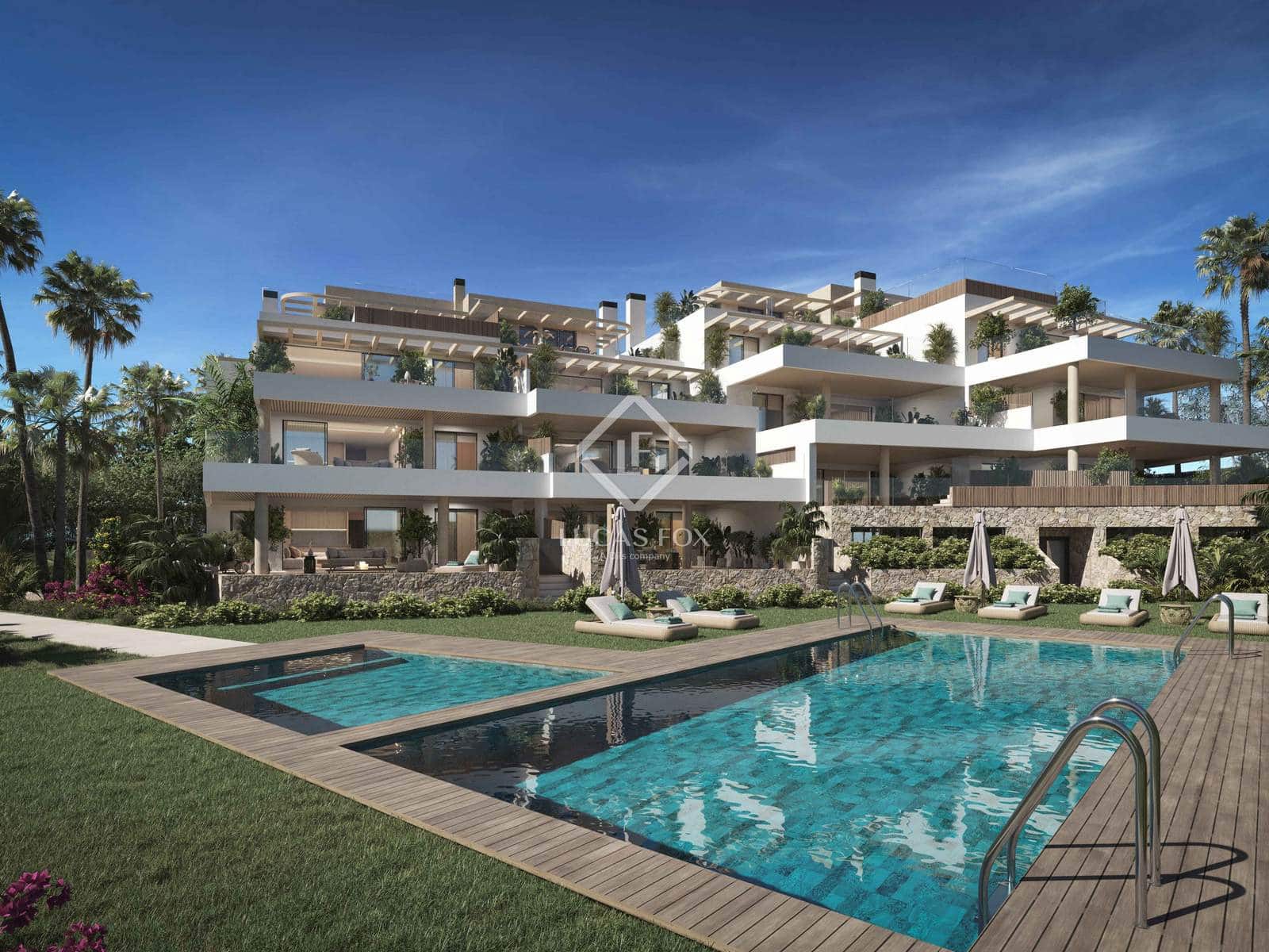 3 sovrum Lägenhet till salu i Marbella med pool garage - 1 390 000 € (Ref: 9729765)